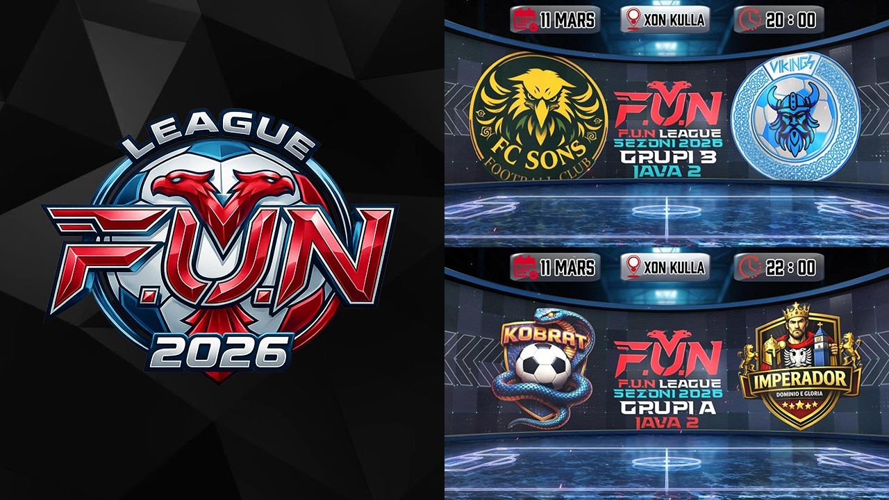 F.U.N LEAGUE 2026 JAVA 2, 11 MARS @XON KULLA