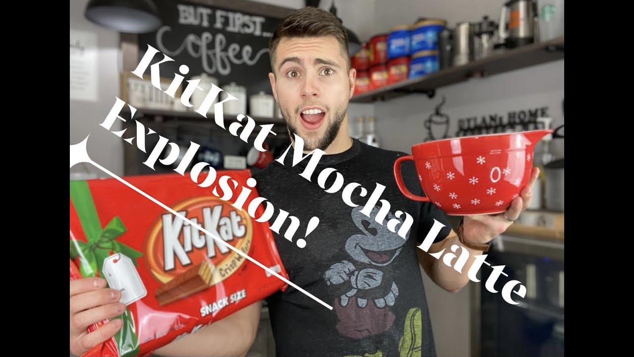 KitKat Mocha Latte Explosion | Breville Barista Express!