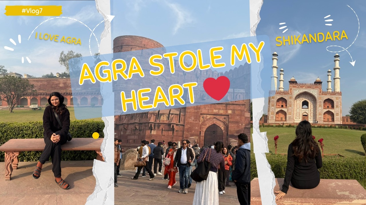 I Got Lost in the Beauty of Agra | Agra Travel Marathi Vlog