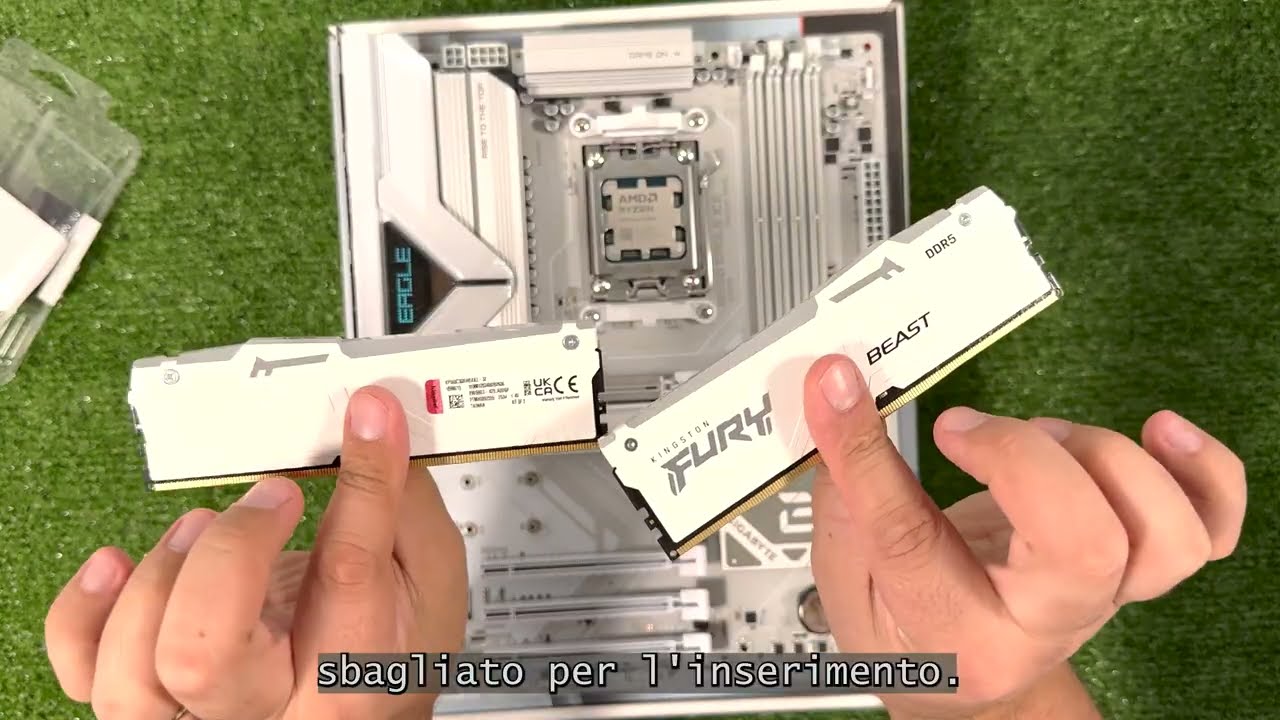 🎥 GIGABYTE B850 EAGLE WF7 ICE & COMPONENI TOP PER UNA BUILD PERFETTA