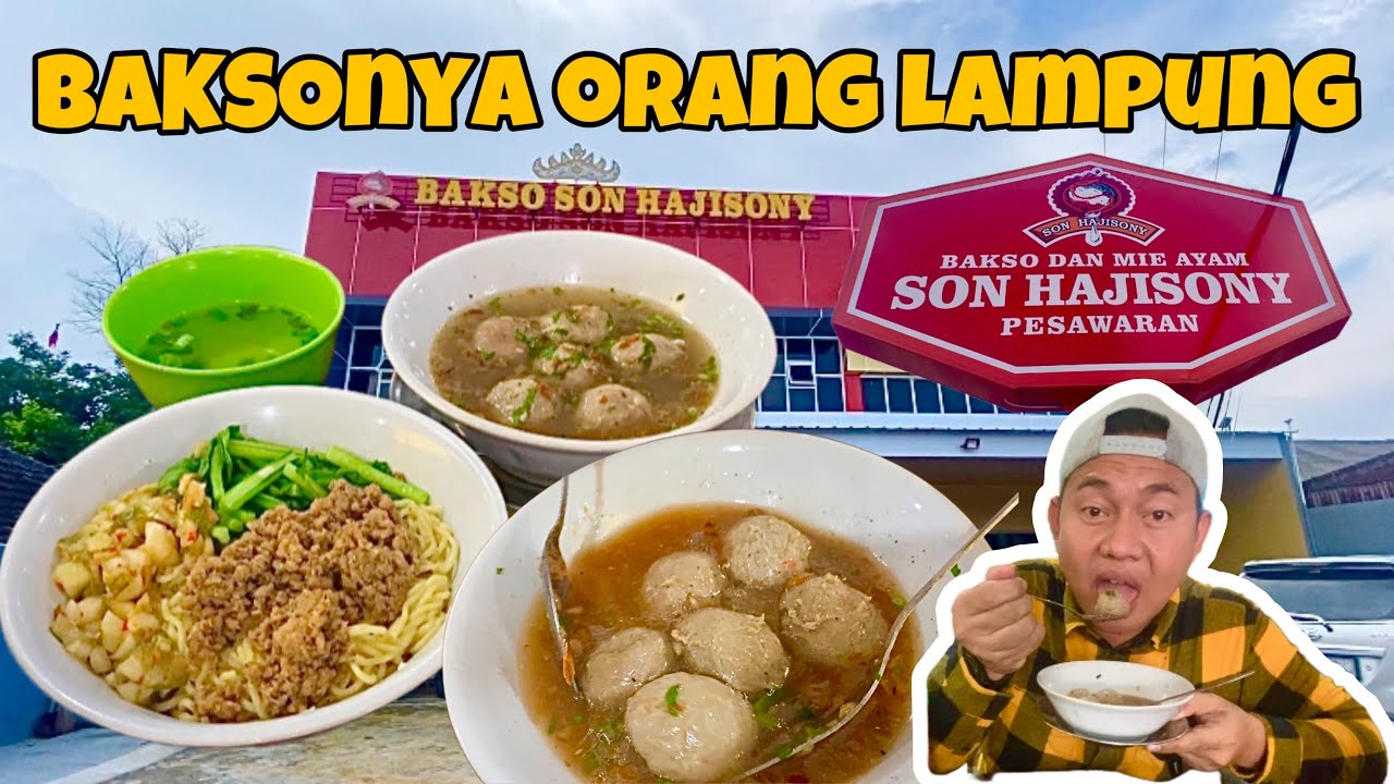 REVIEW JUJUR BAKSO SONY LAMPUNG KULINER LEGENDARIS SEJAK 1996! KOK BAKSONYA GINI!!?