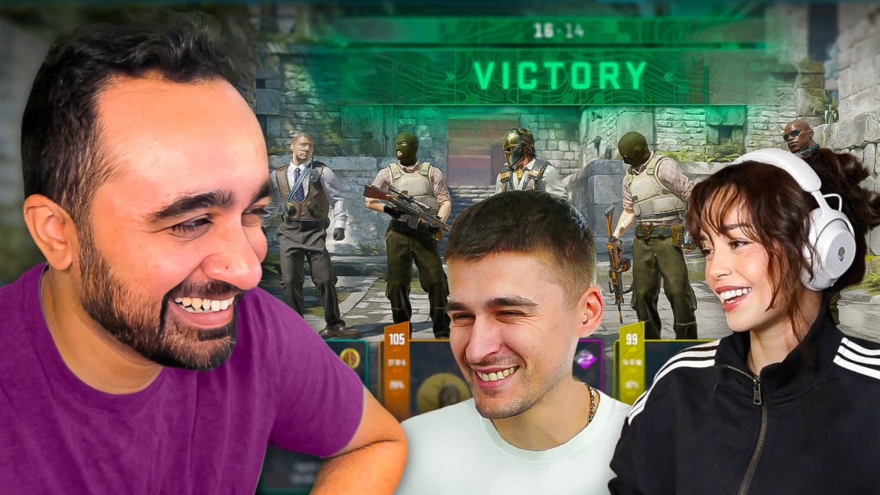 Counter-Strike is best with friends! (Playing with Ludwig and Rae)