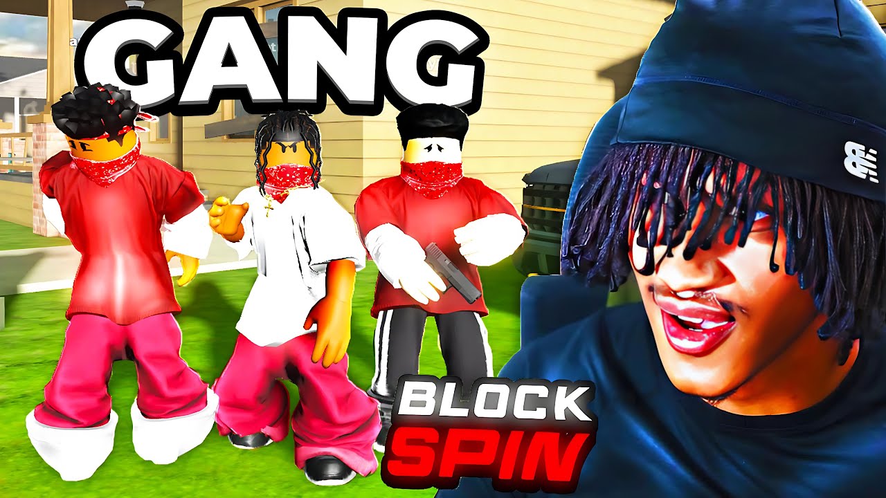 I Made a GANG in Roblox BlockSpin...