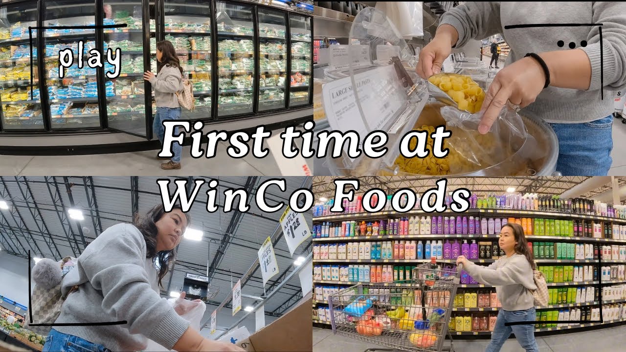 First time shopping at Winco || Grocery store vlog @winco #groceryshopping