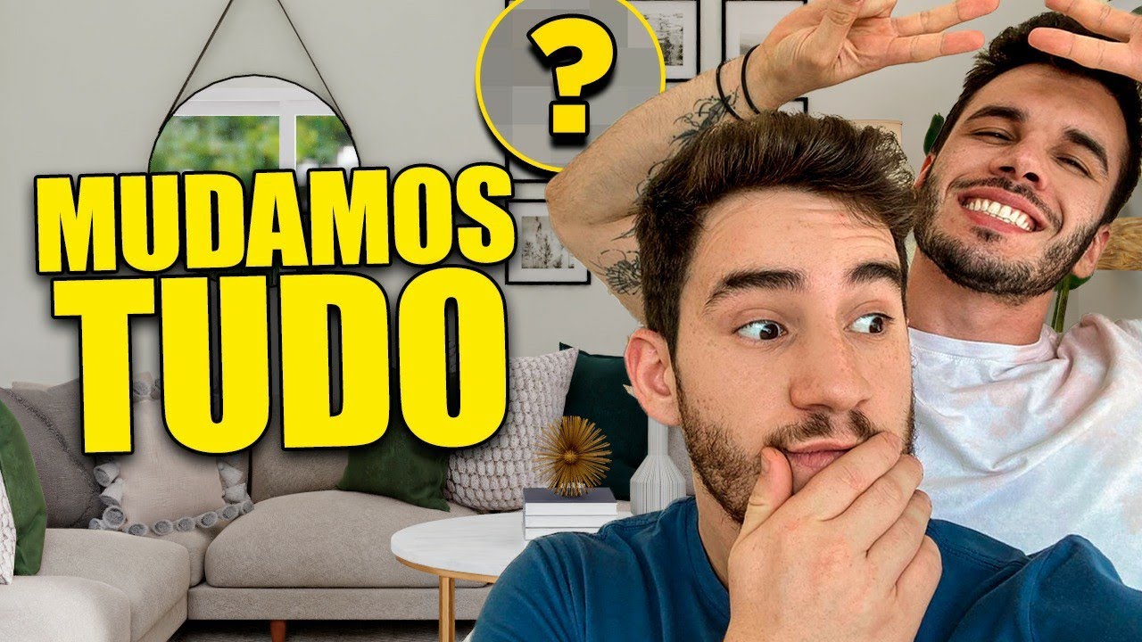 FINALMENTE DECORAMOS NOSSA CASA!!! - Part 1 🌈🏠 | Klébio Damas