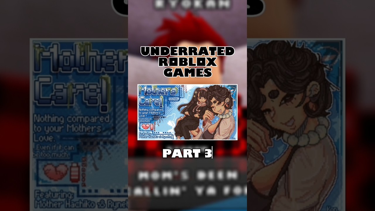 UNDERRATED Roblox Games (Part 2) Mother's Care 