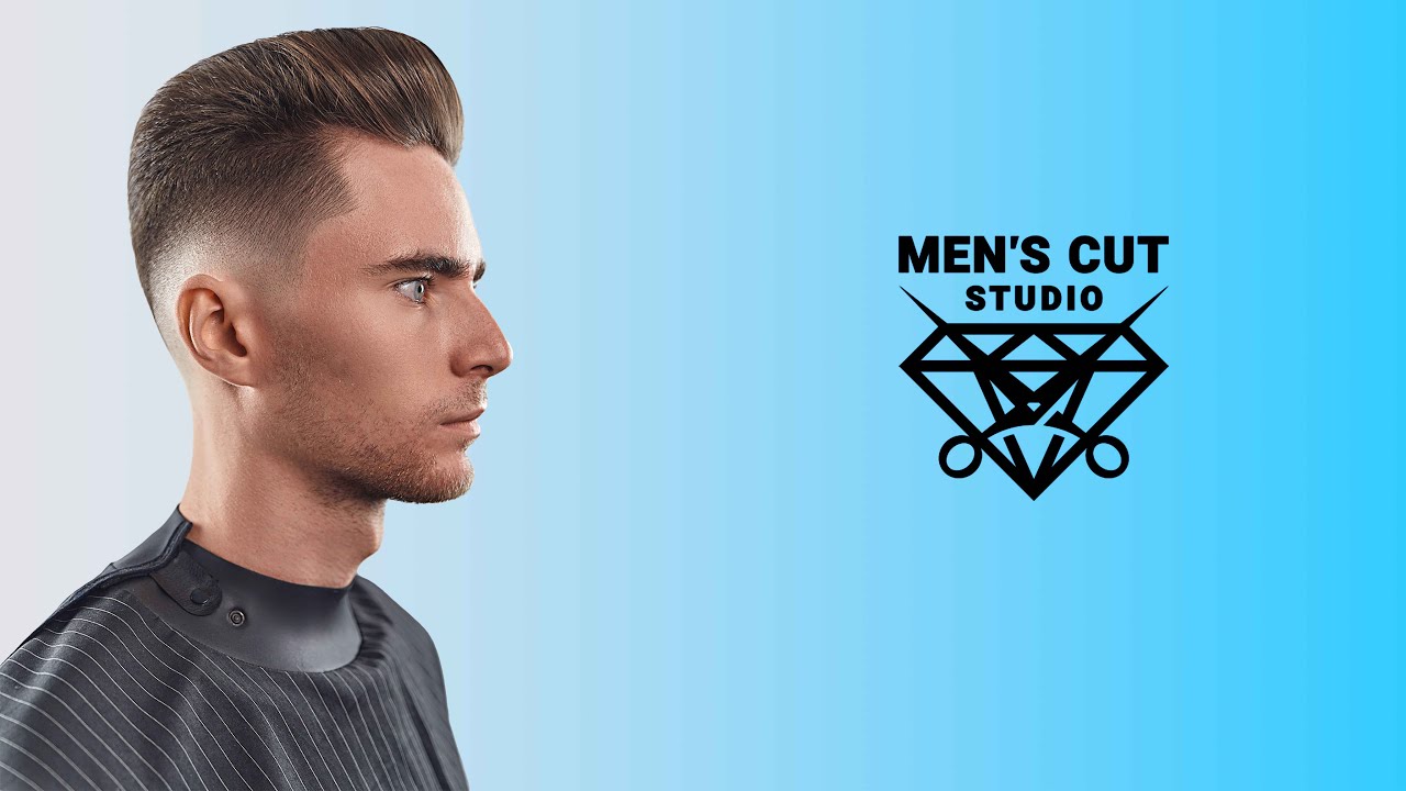 Мужская прическа помпадур - это удивительно красиво!