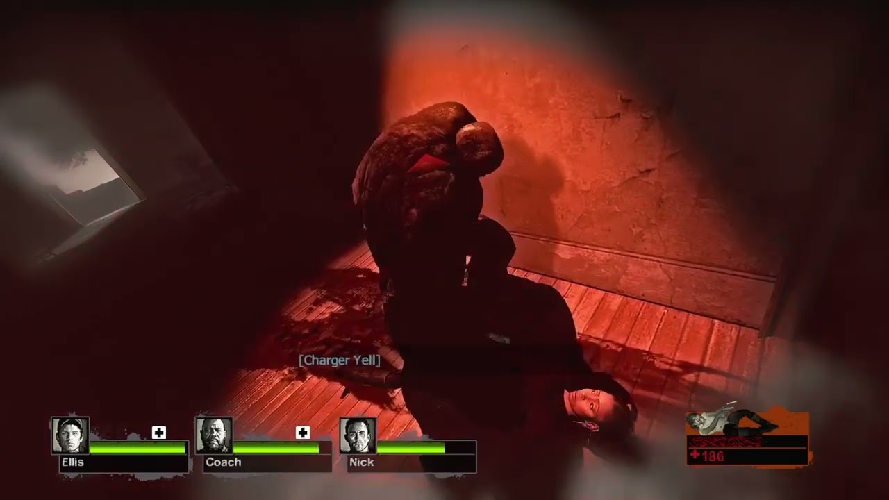 Left 4 Dead 2 - Rochelle's Death From A Charger 