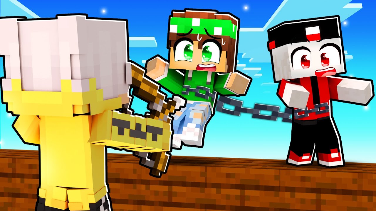 SNIPER vs RUNNER INCATENATI CONTRO I MIEI AMICI su MINECRAFT!