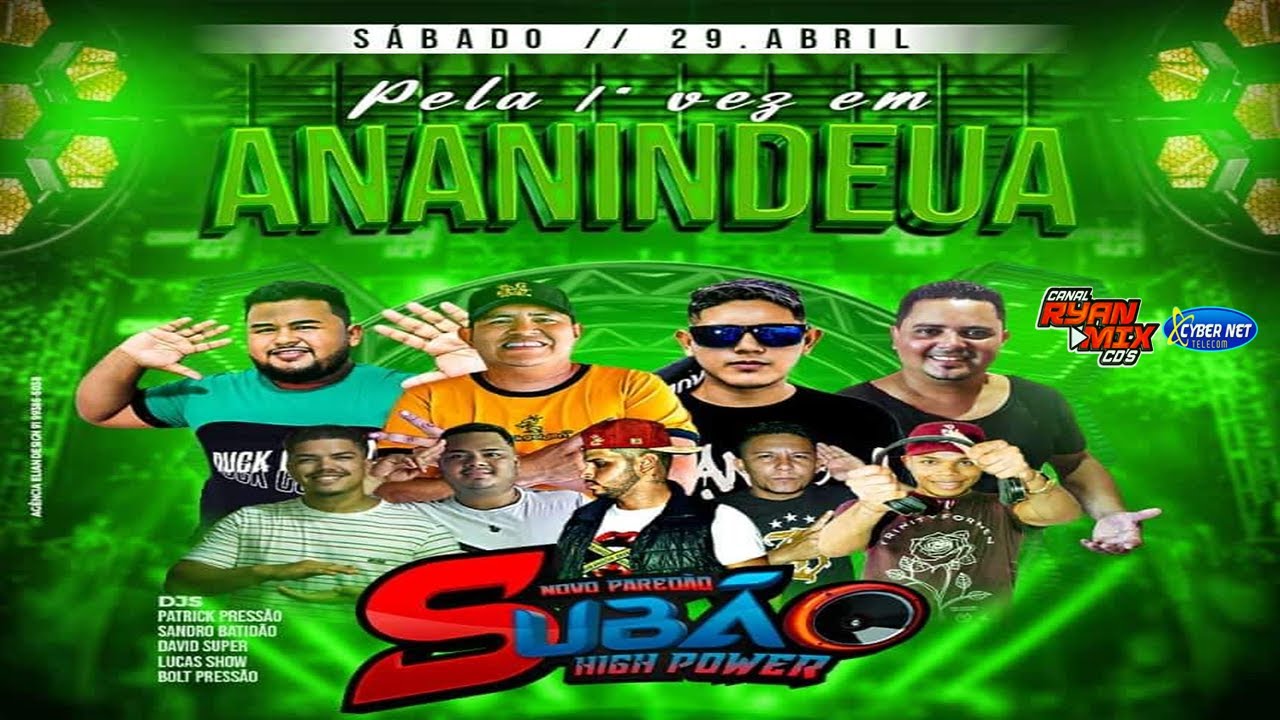 CD AO VIVO PAREDAO SUBAO HIGHT POWER NO ACQUA SHOW 29-04-2023 DJ VALDO ALVES