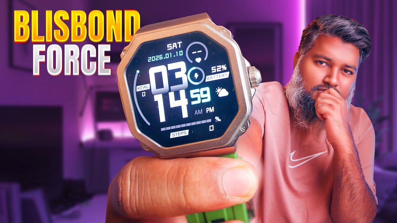 How is the Blisbond Force for rugged smartwatch lovers?