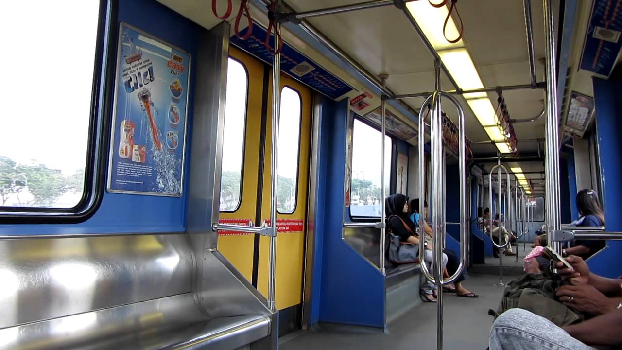 rapidKL Adtranz EMU from Miharja → Pandan Jaya (» Ampang)