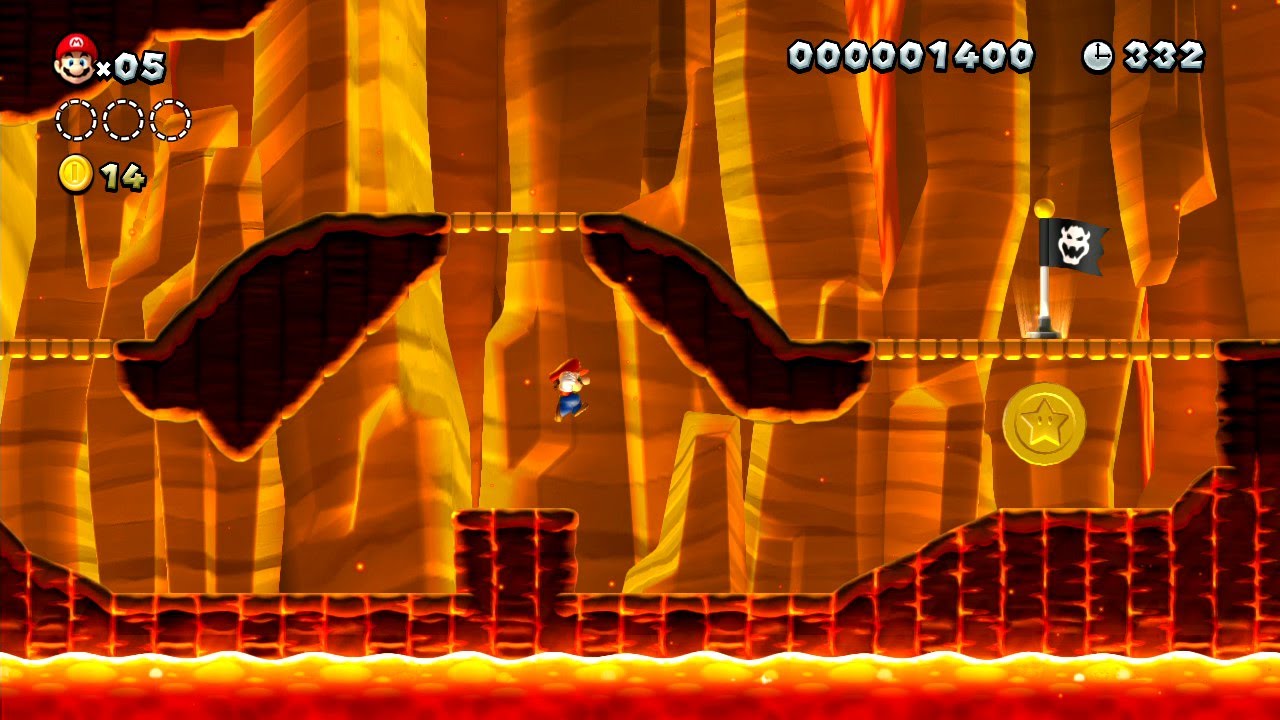 New Super Mario Bros. U - Castello di Peach 3 - Prima Moneta Stella (Wii U)