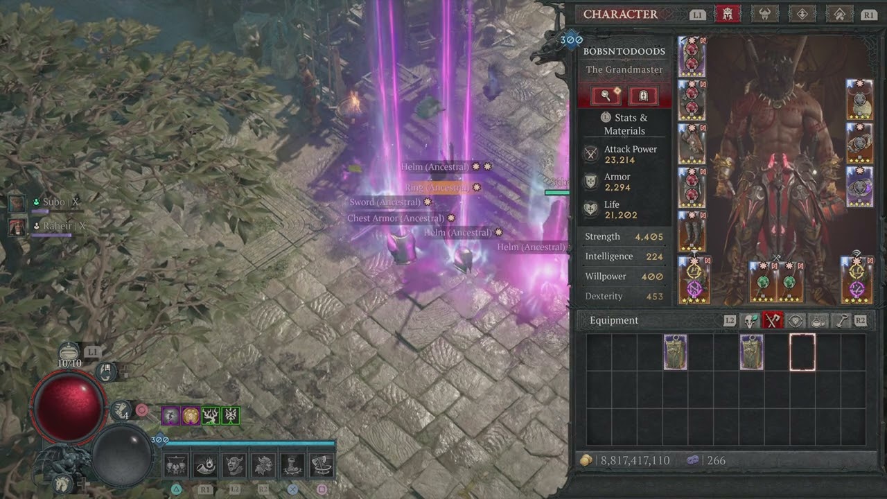 4 GA Heir of Perdition Gamble- HC