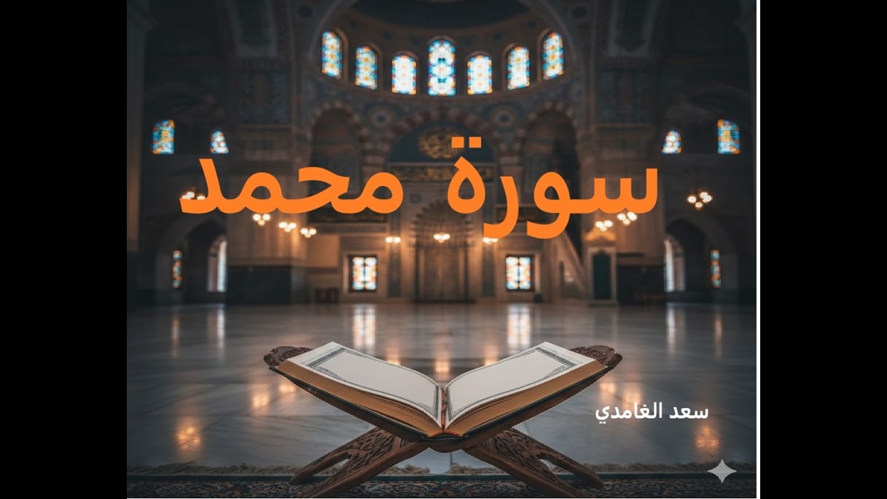 سورة محمد الشيخ سعد الغامدي