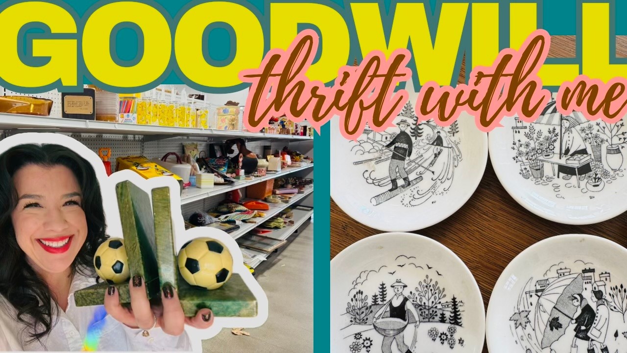 3 Days Of Shopping For Fun Eclectic Vintage! | GOODWILL THRIFTING IN NEBRASKA | Thrifting Vlog