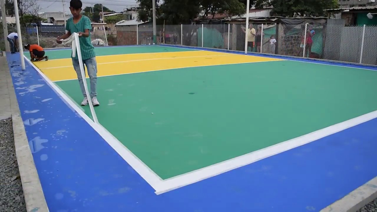QuarFlex Revestimiento Flexible Canchas Deportivas