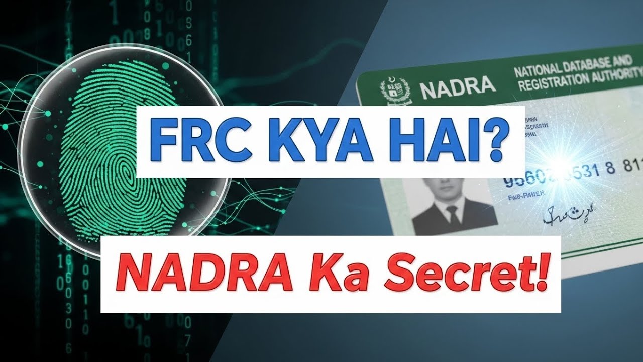 Discover the Secrets of the Family Registration Certificate (FRC) | Complete NADRA Guide 2026 