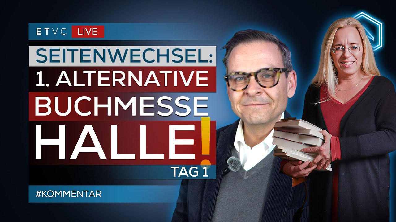 🟥  SEITENWECHSEL: Alternative Buchmesse - Tag 1 | HALLE | #VorORT