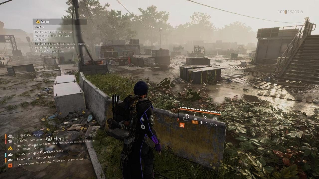 Tom Clancy's The Division 2 Mutiny manhunt Scout 9 1/27/26