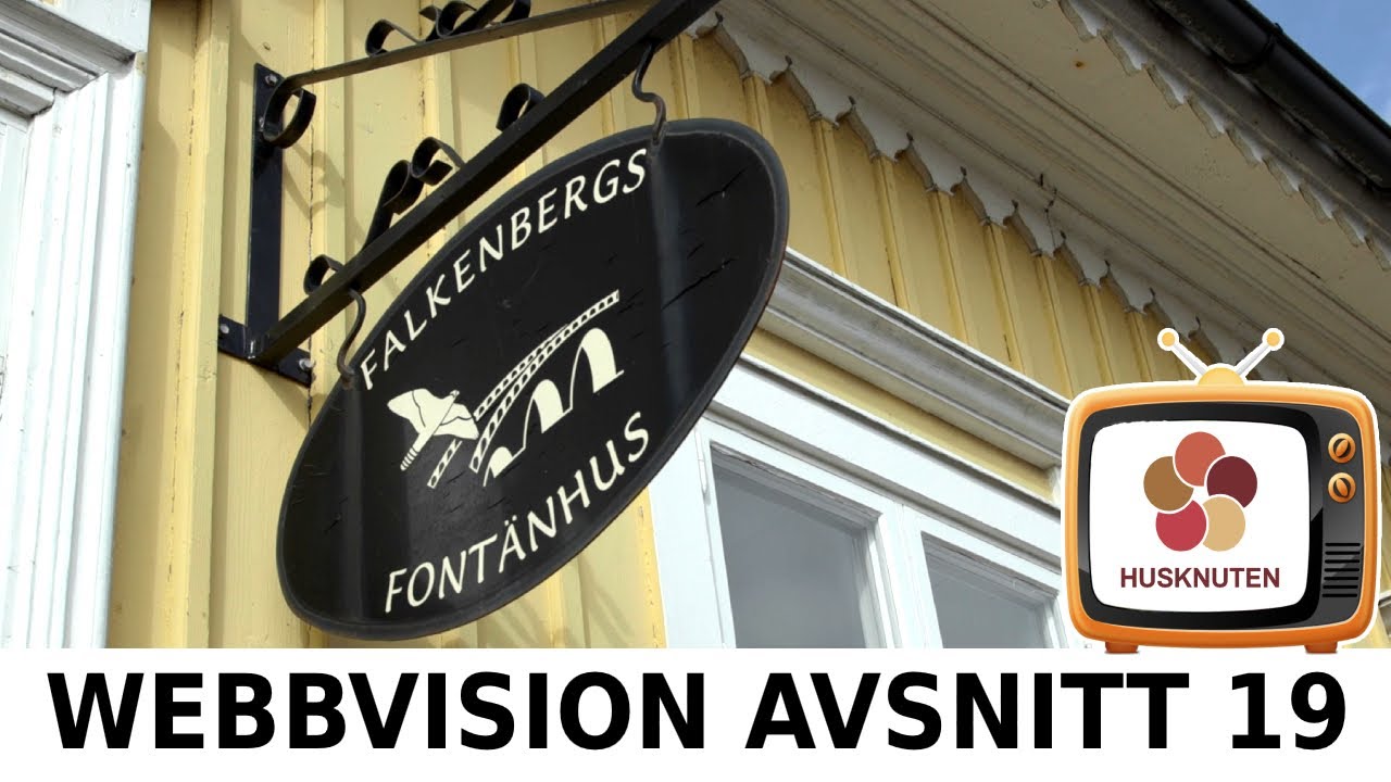 Webbvision Avsnitt 19 - Fontänhuset i Falkenberg