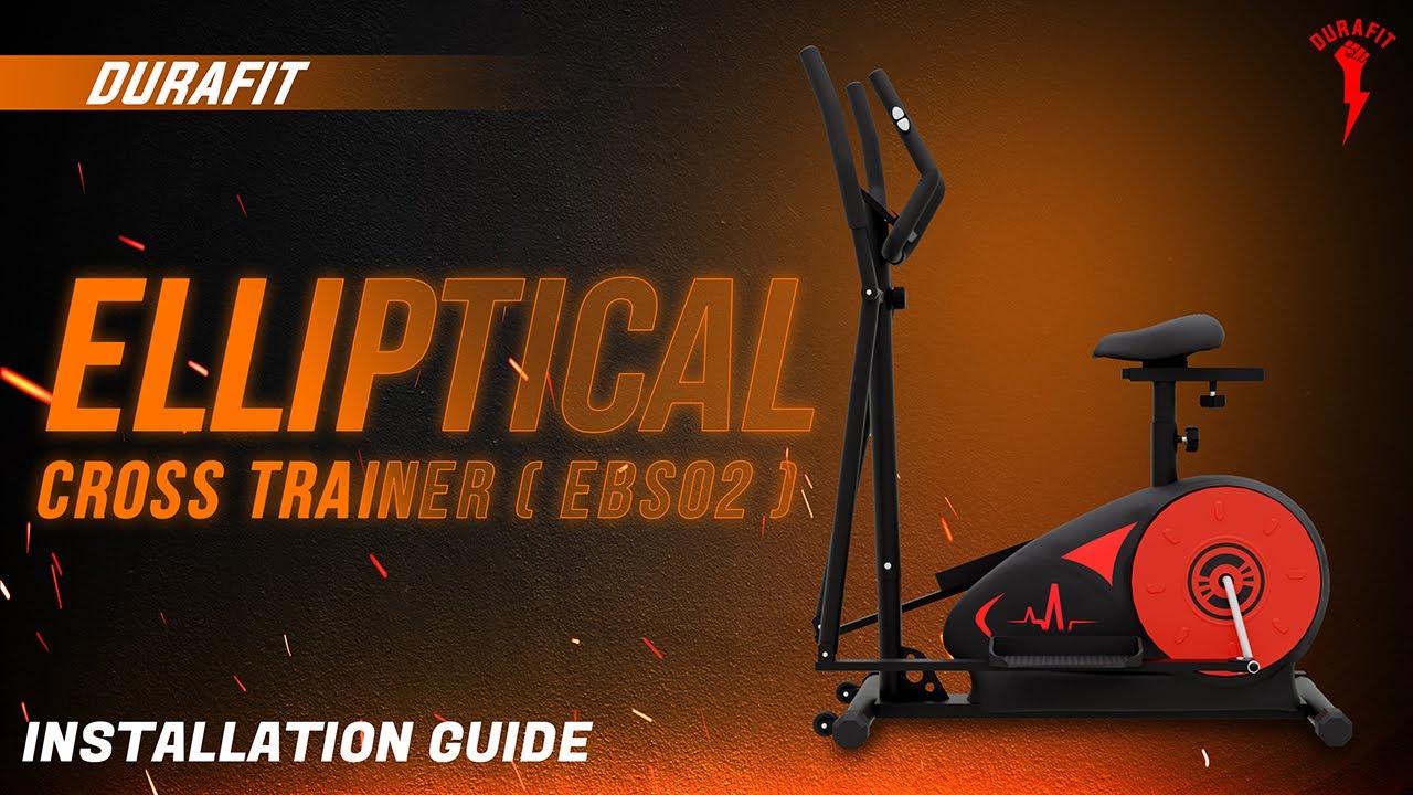 Durafit Cross trainer With Seat Installation Video[EBS02]