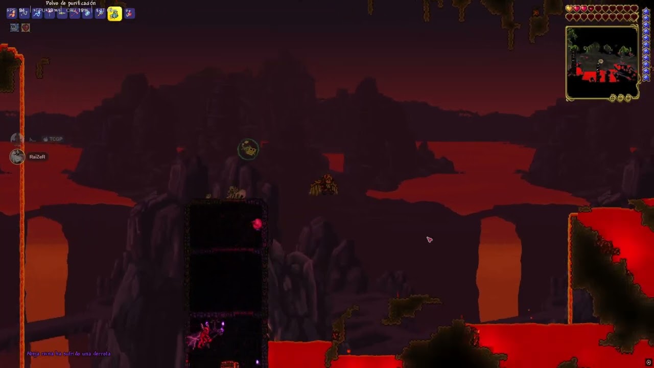 Terraria sesion del Jueves (Moonlord y Logros)