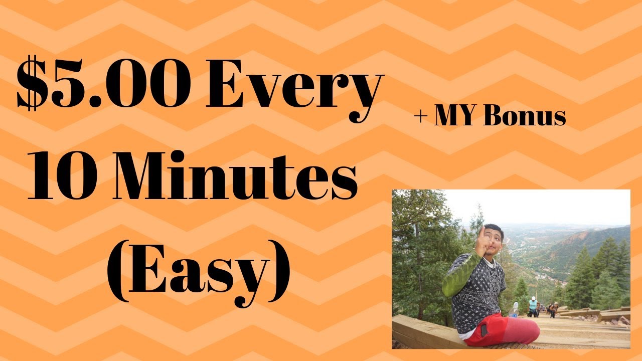 Make $5.00 Every 10 Mins Doing SIMPLE Tasks! (EASY)