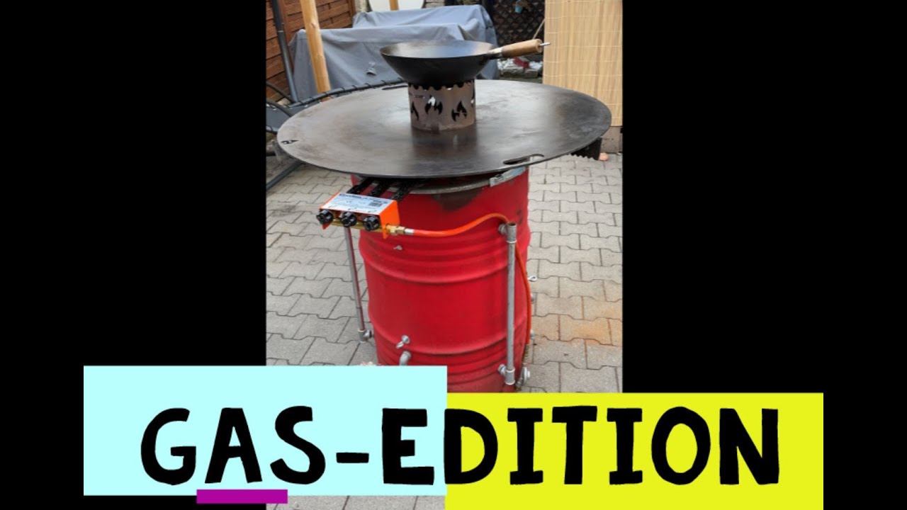 Umbau der Feuerplatte auf Gas-Betrieb! Jetzt wird’s heiß 🔥
