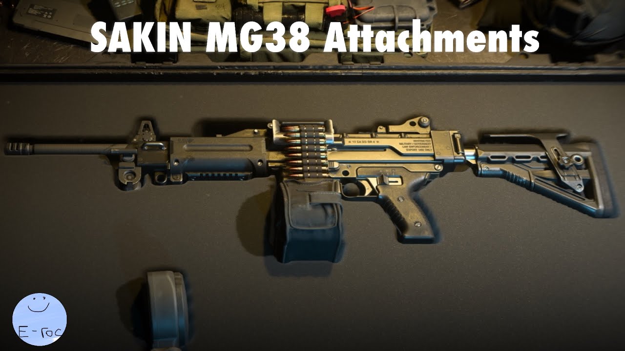SAKIN MG38 All Attachments | MW2