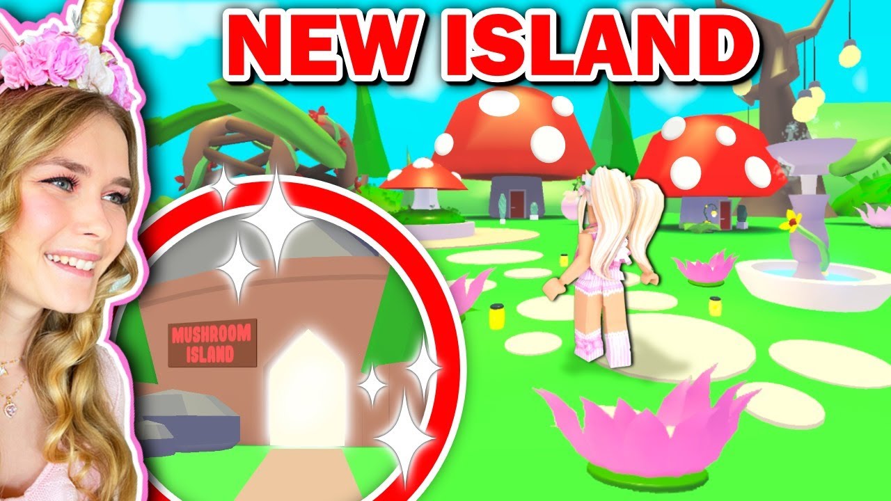 *NEW* Mushroom Island In Adopt Me! (Roblox)