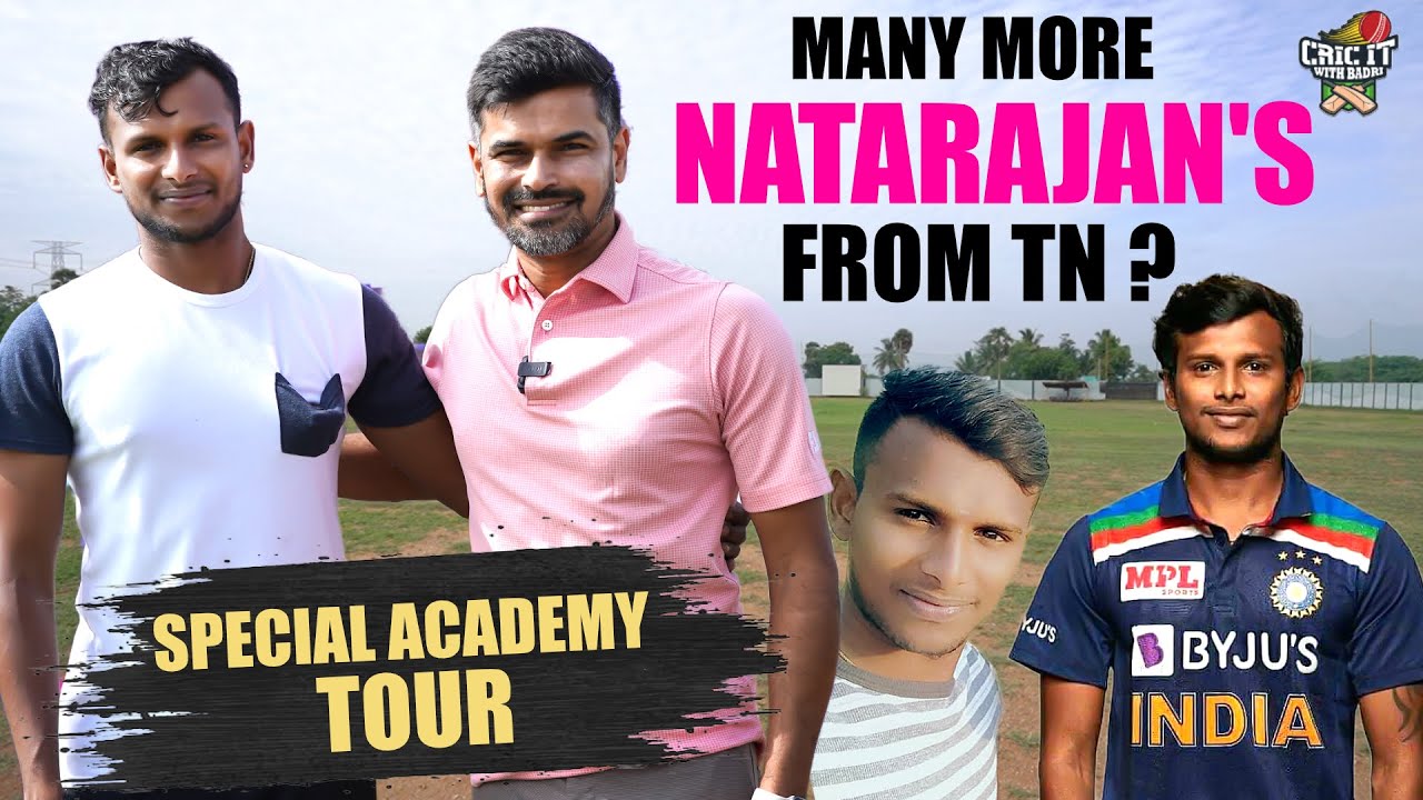 Natarajan Cricket Academy🏏🏫 - Salem | Special Tour with Badri 🔥| Cric It with Badri