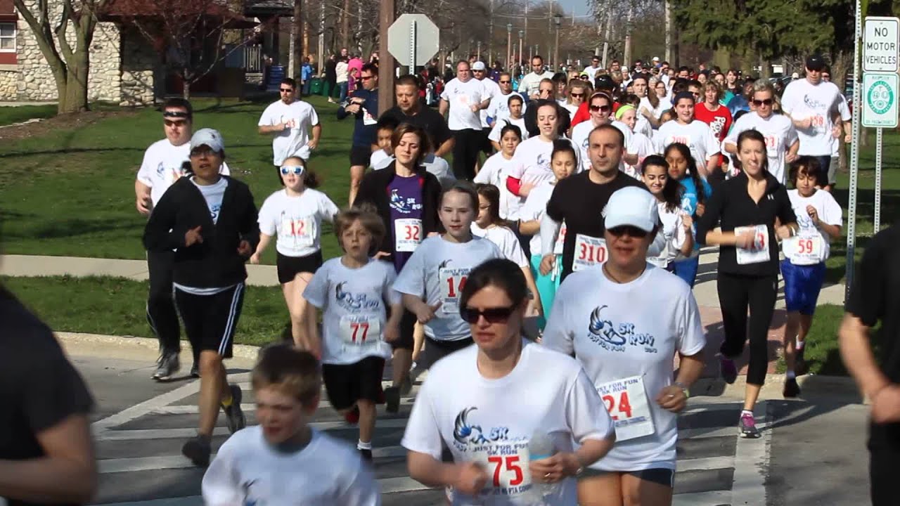School District 45 Run for Fun 5K Race Start  2013
