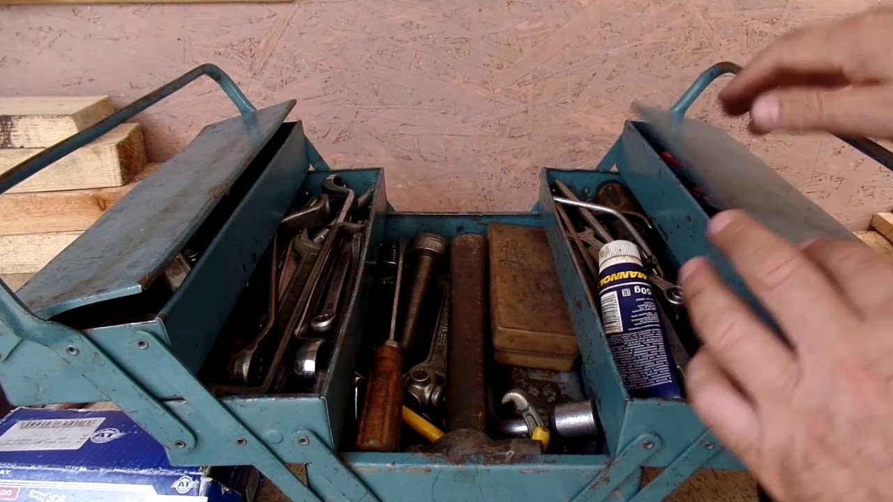 Инструменты и запчасти которые я вожу в своей четверке ВАЗ 2104
