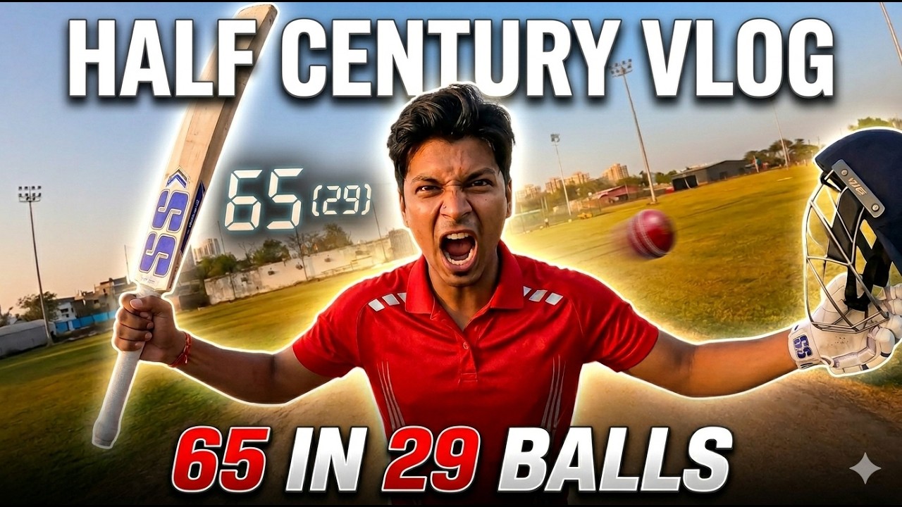 65 off 29 Balls… Unorthodox Batting at Its Peak 😳🔥