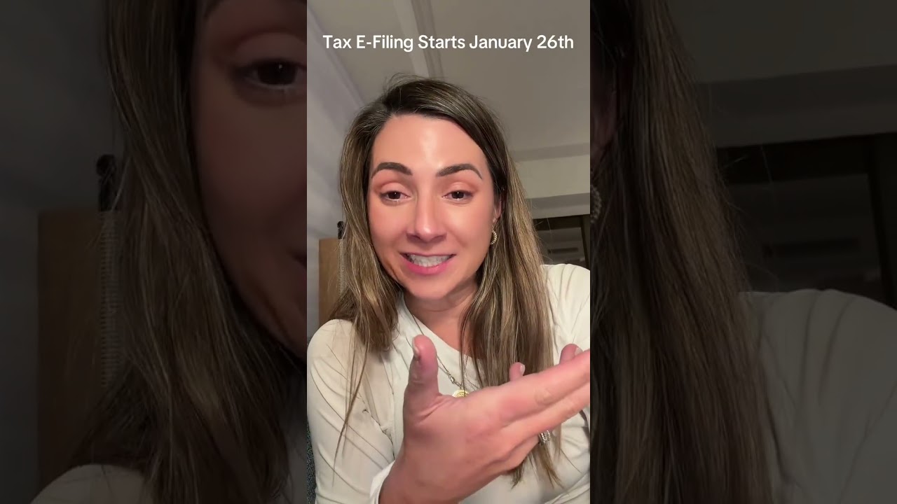 Tax E-Filing Starts 1/26