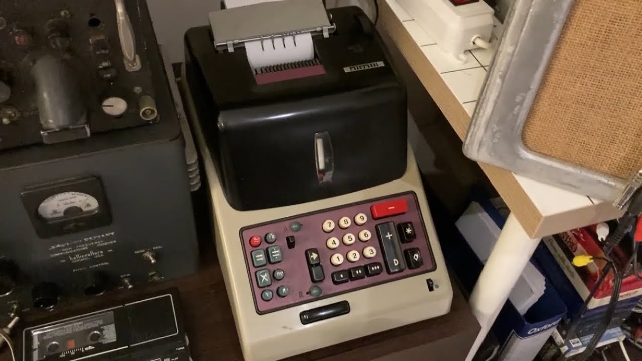 riparazione calcolatrice Olivetti Divisumma 24