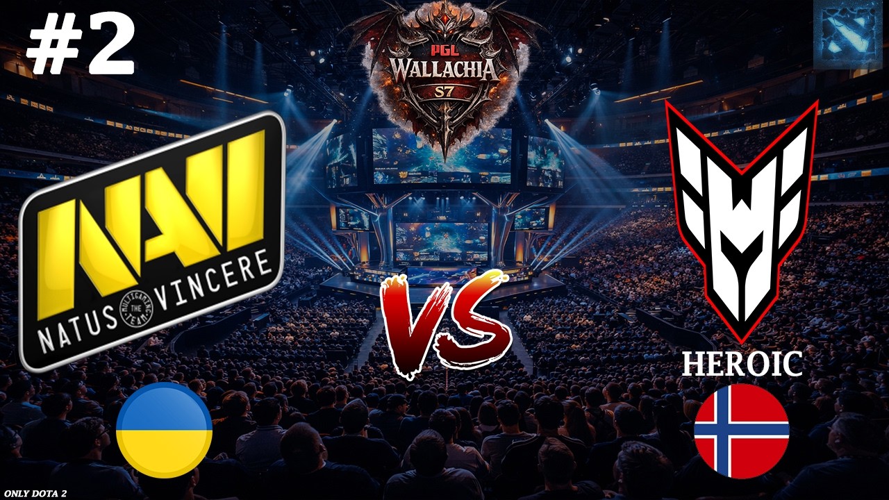 ТЕМП ИЛИ ЛЕЙТ? | NaVi vs Heroic #2 (BO3) PGL Wallachia S7