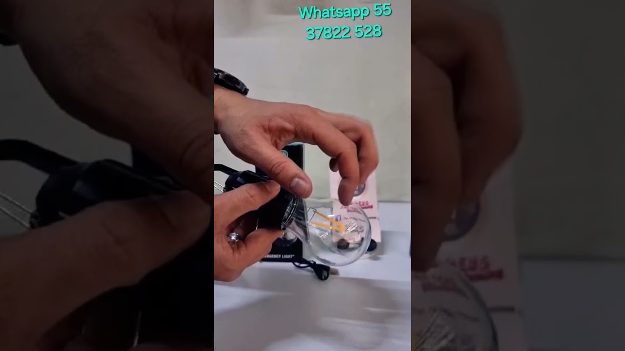 Foco recargable vintage EM23 BUYTITI