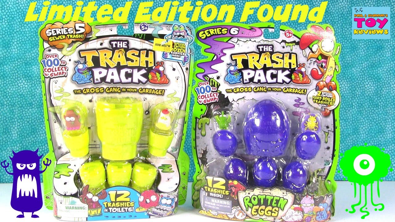 Trash Pack Trashies LIMITED EDITION Found | Series 5 & 6 Opening | PSToyReviews