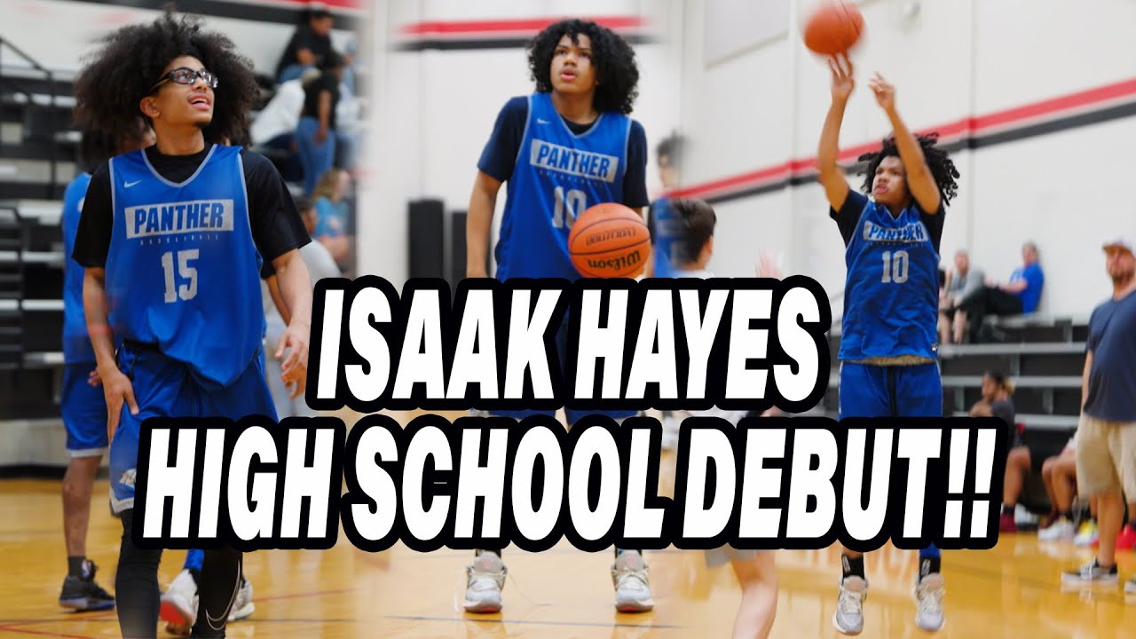 Isaak Hayes Makes High School Debut with North Crowley and his Brother Isayah Hayes