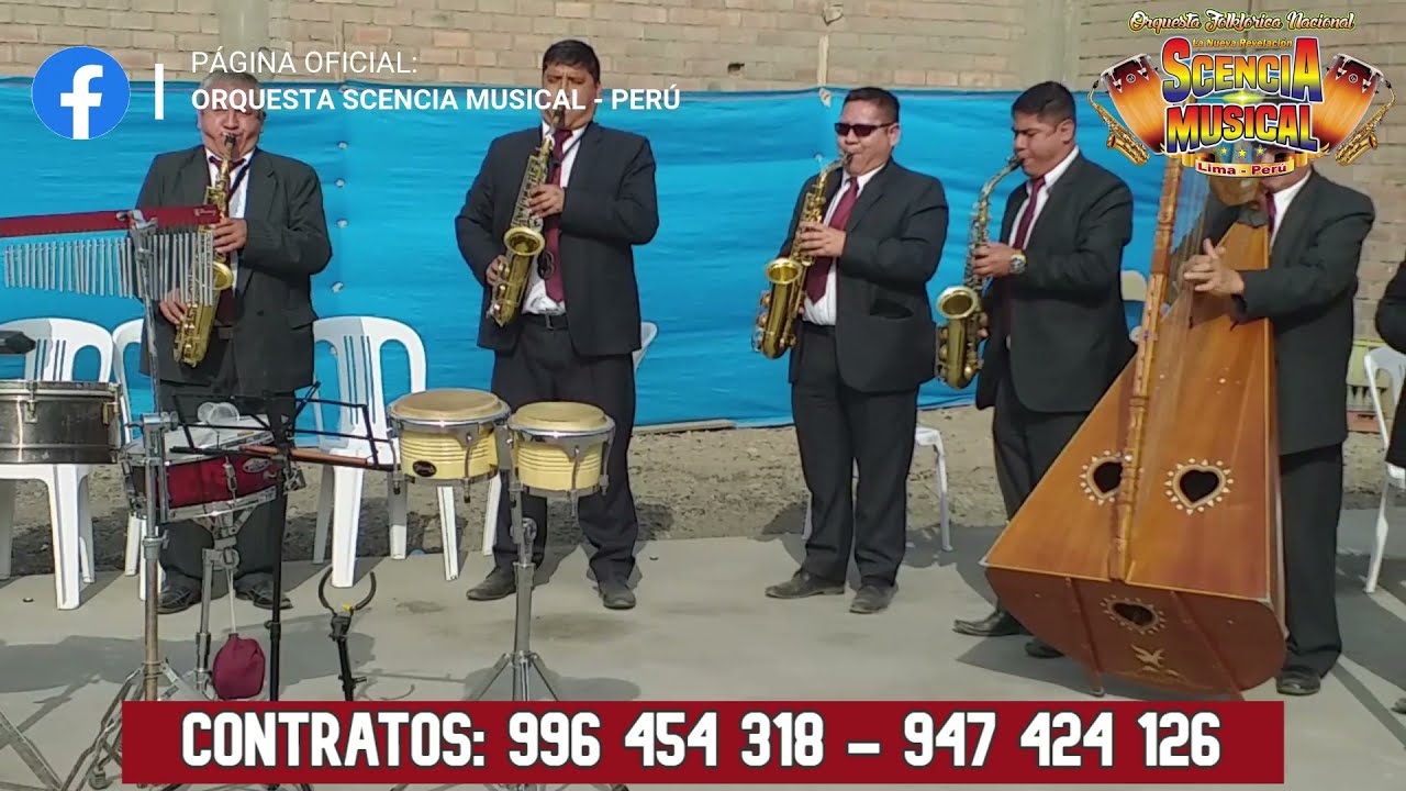 Mi Ultima Despedida/Tarde te Valore/Amor Ajeno/Malo Tu Corazón           ORQUESTA SCENCIA MUSICAL