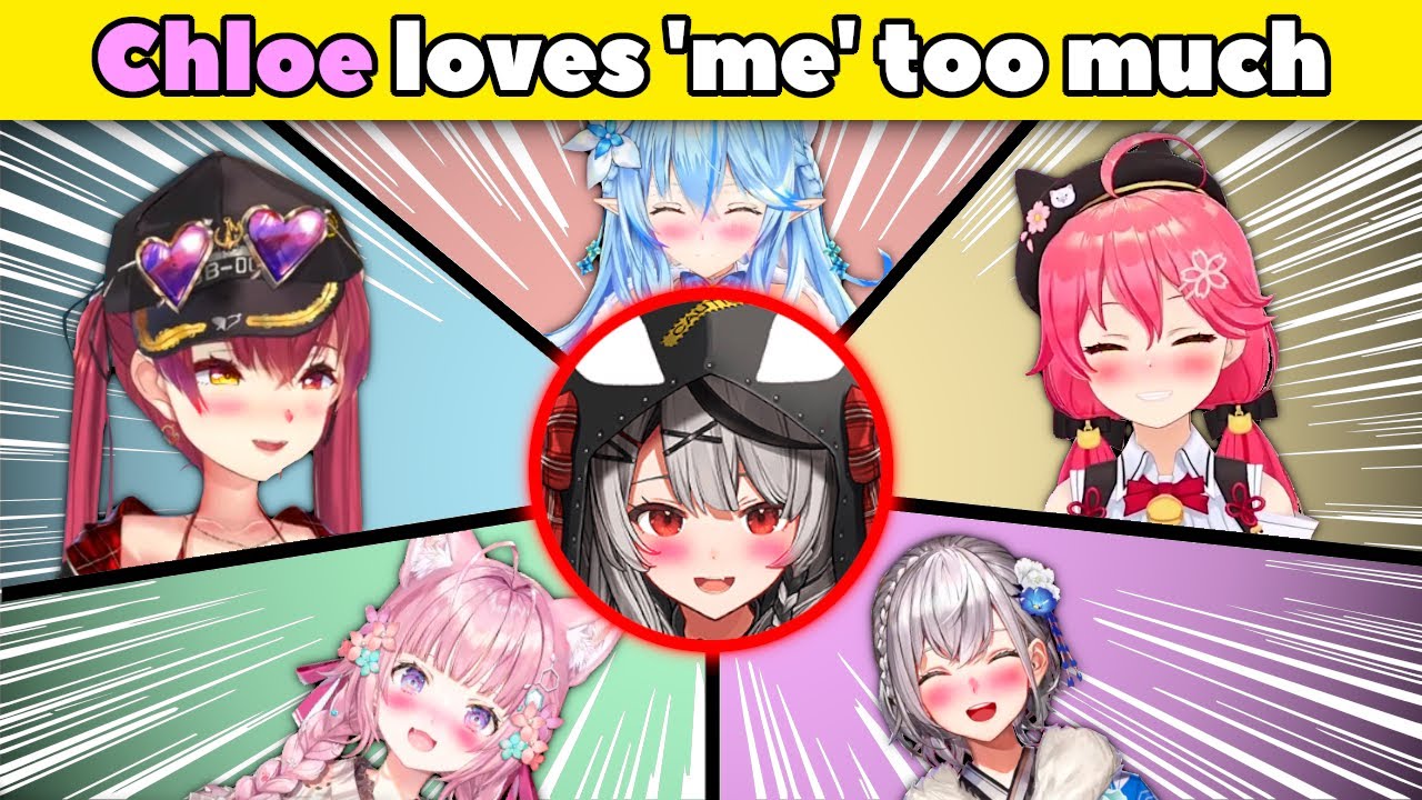 Chloe's Harem Starts Fighting Over Her Love【ENG Sub / hololive】