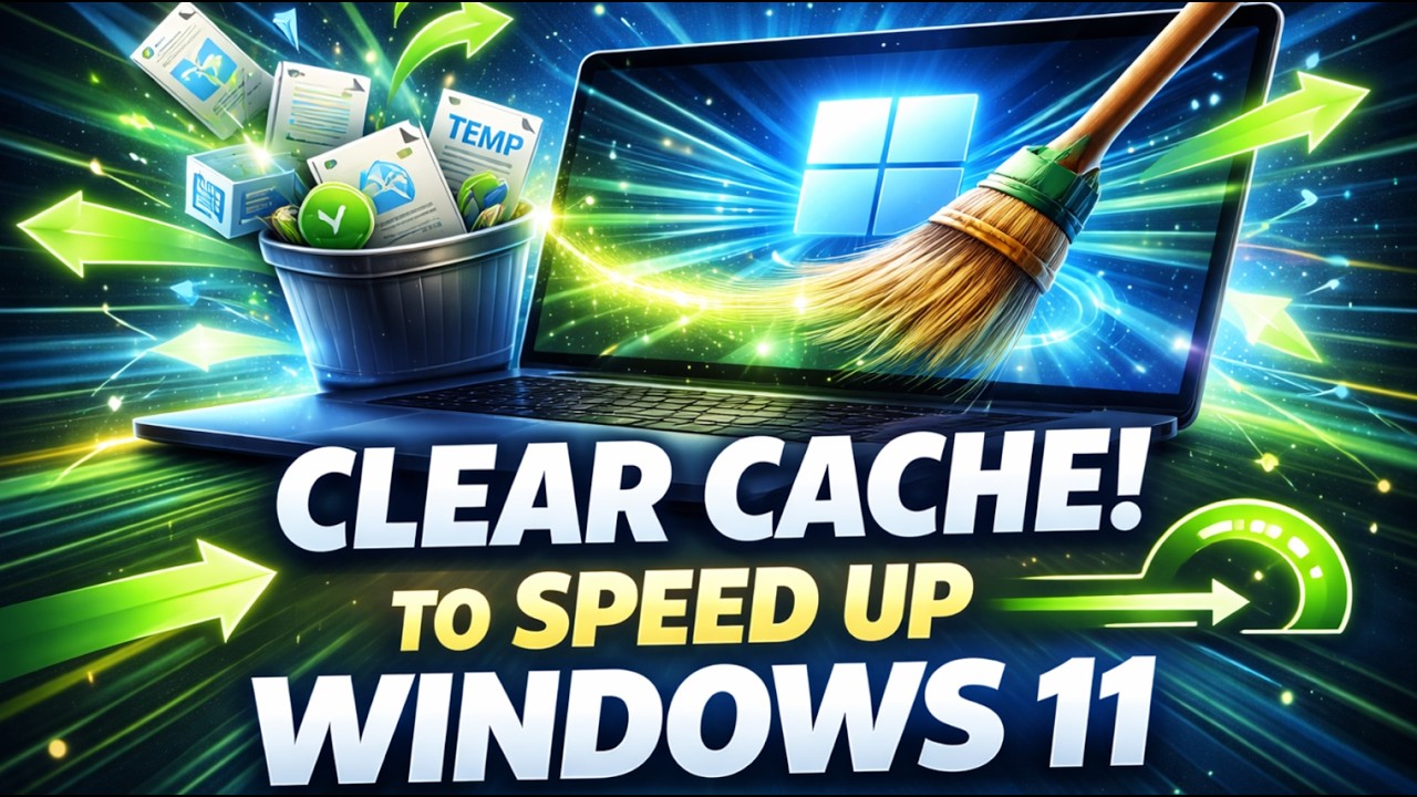 How To Clear Cache To Speed Up PC in windows 11