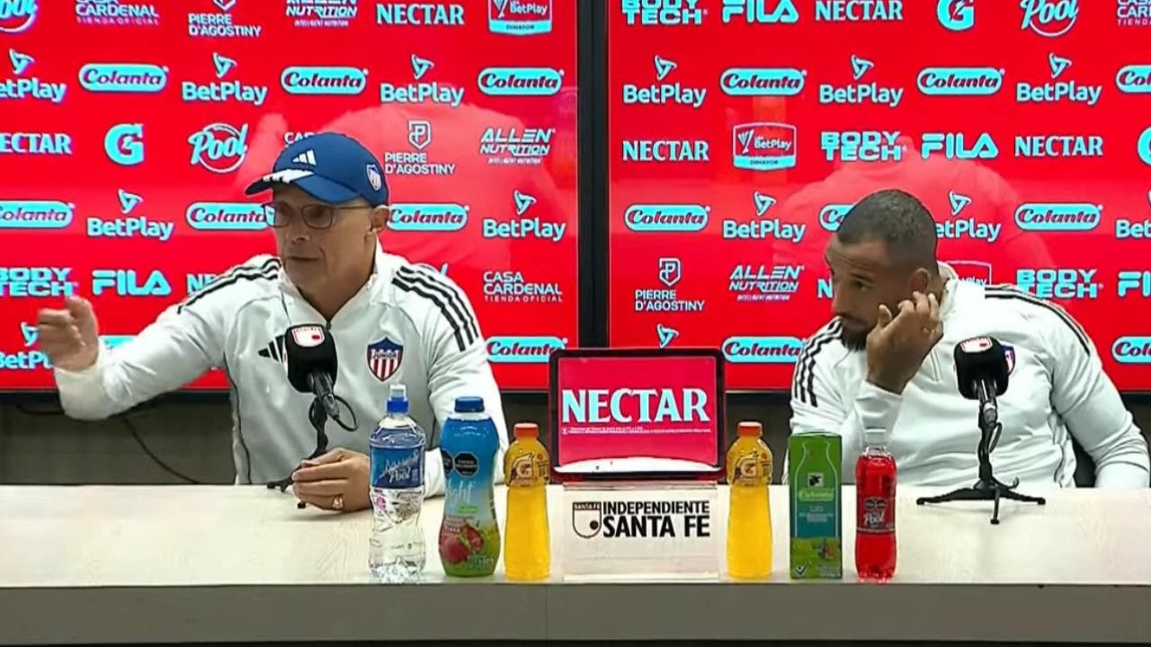 ALFREDO ARIAS LANZA SOS A JUGADORES de JUNIOR TRAS DERROTA vs SANTA FE