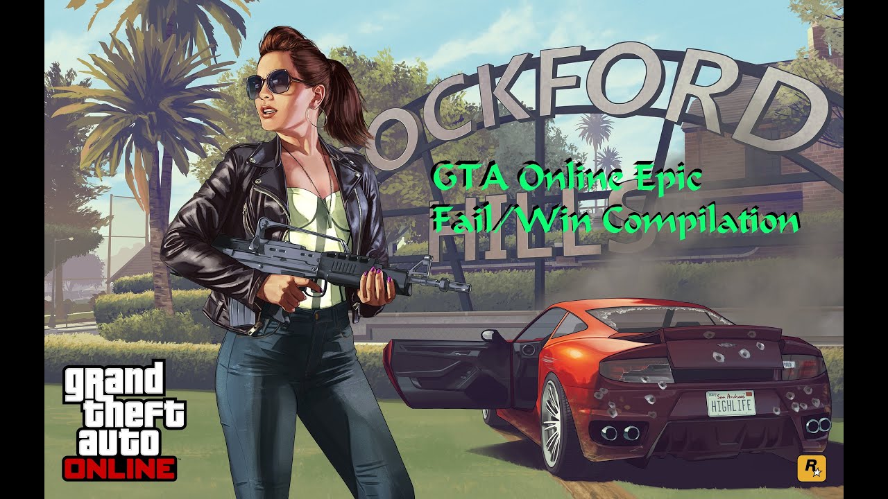 GTA Online Epic Fail/Win Compilation