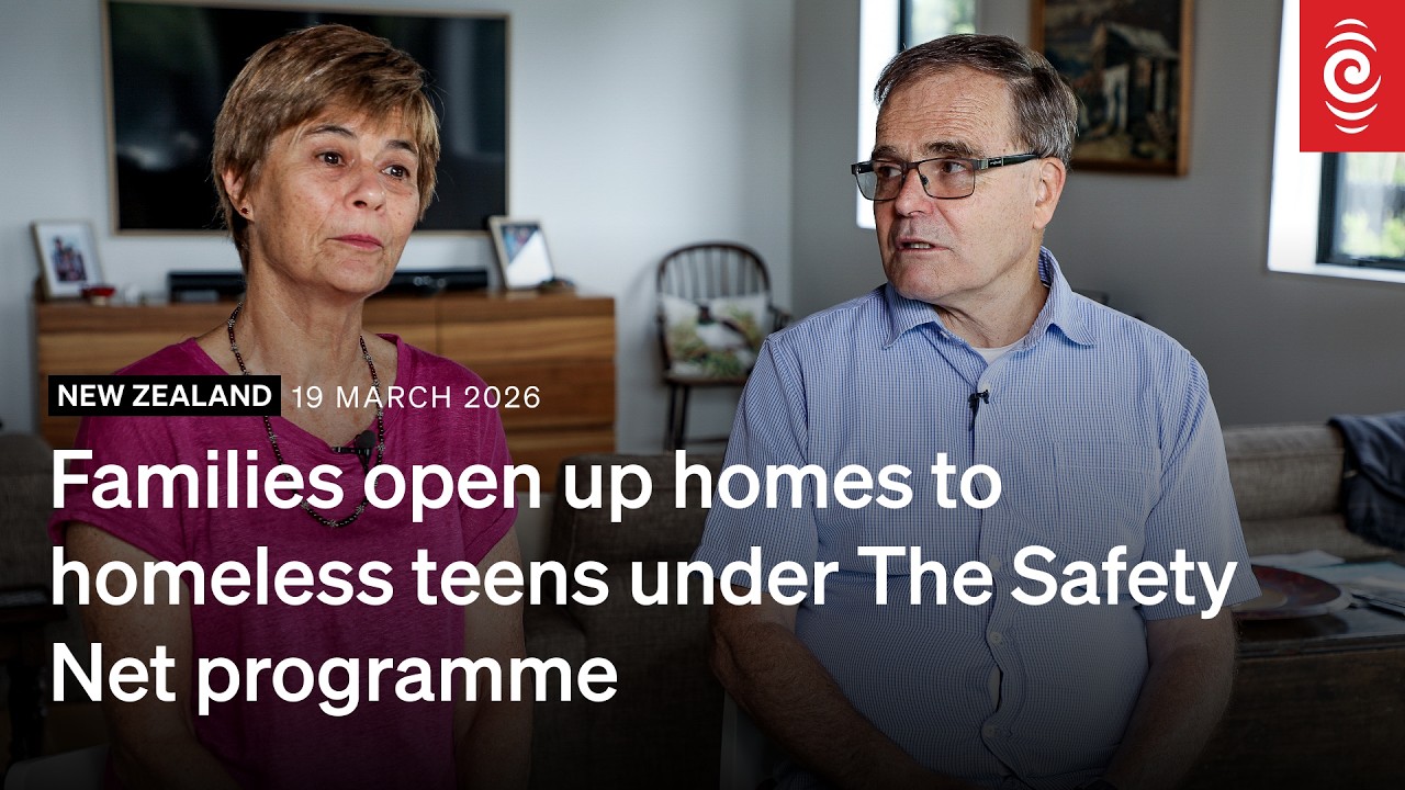 Families open up homes to homeless teens under The Safety Net programme | RNZ