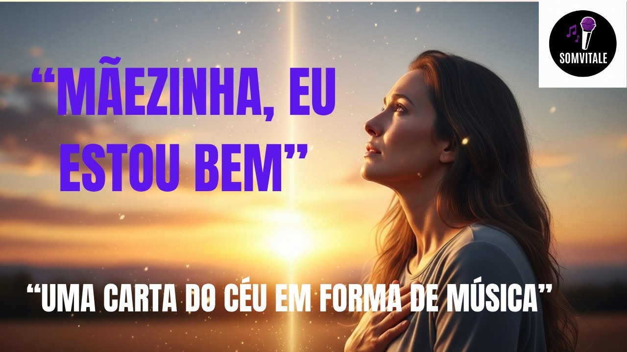 🎶 Uma carta do céu em forma de música — Mãezinha, Eu Estou Bem 🌤️”