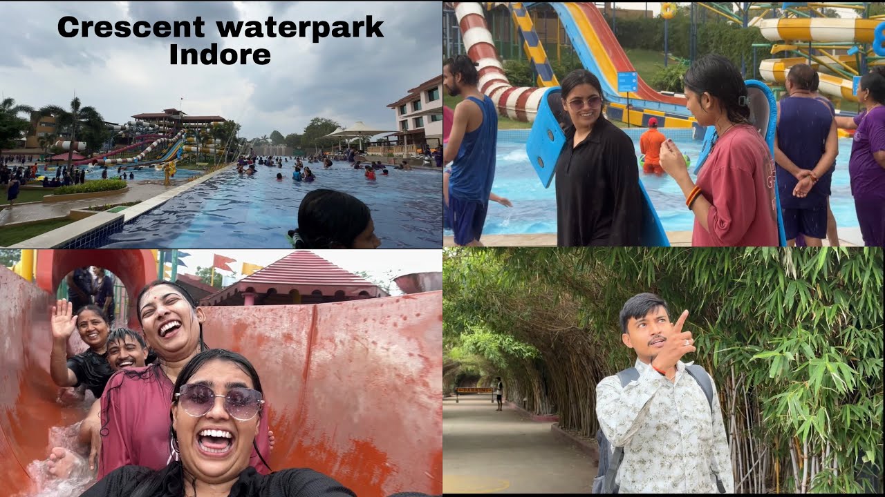 Crescent water park Indore. Water park Indore
