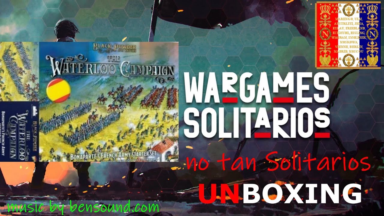 Ejército de Napoleón. Unboxing. Warlord Epic Battles.